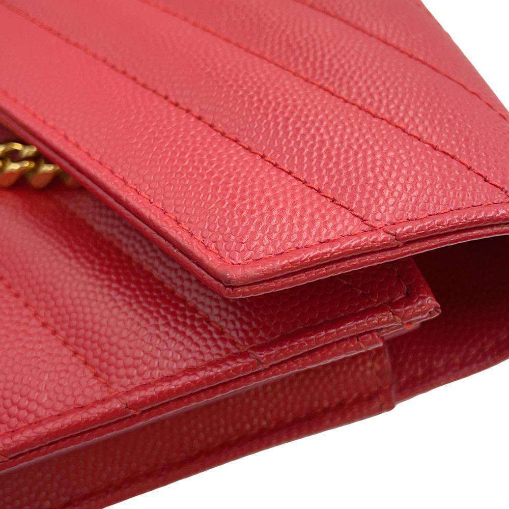 Saint Laurent Paris Chain Wallet Monogram Leather YSL - Picture 7 of 12